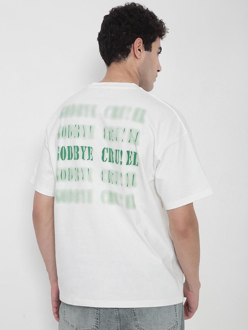 men printed short sleeves loose fit t-shirt - 21923917 - Standard Image - 4