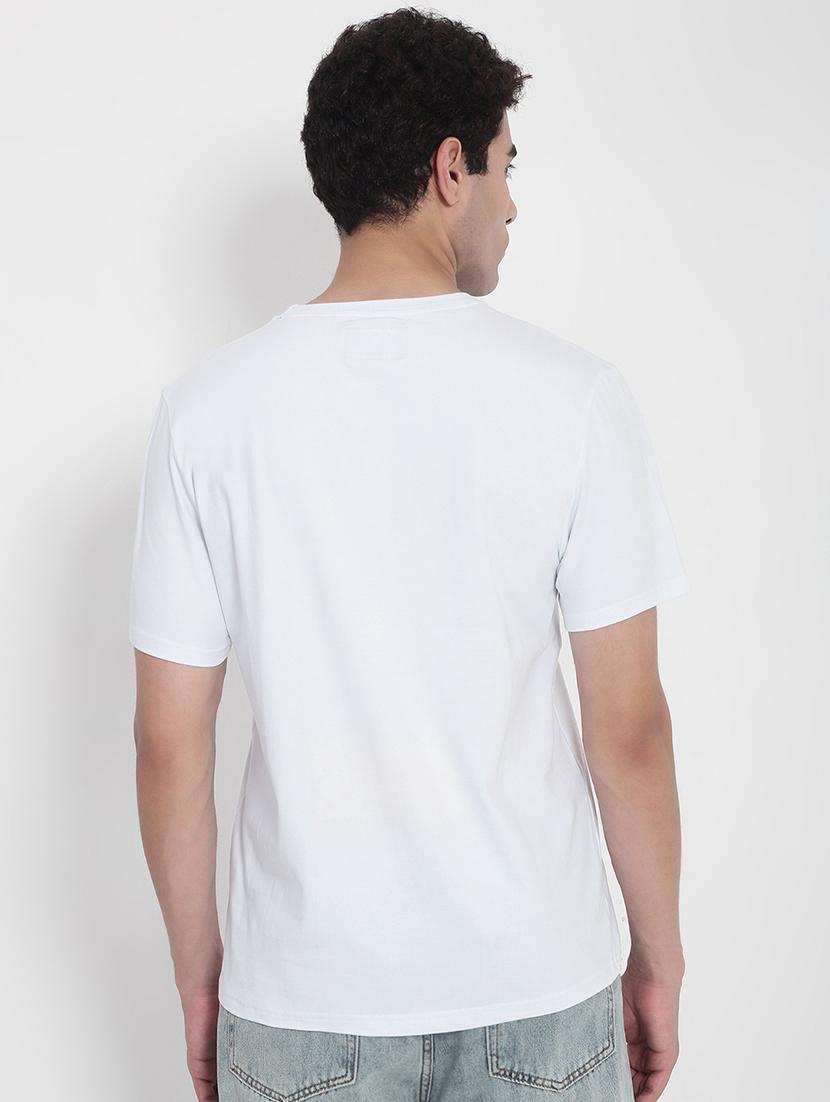 men printed short sleeves regular fit t-shirt - 21923919 - Standard Image - 4