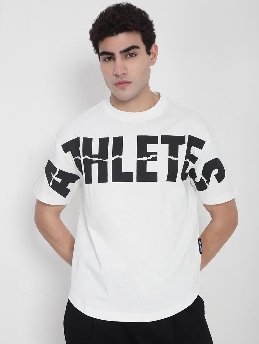 men printed short sleeves loose fit t-shirt - 21923921 -  Standard Image - 1