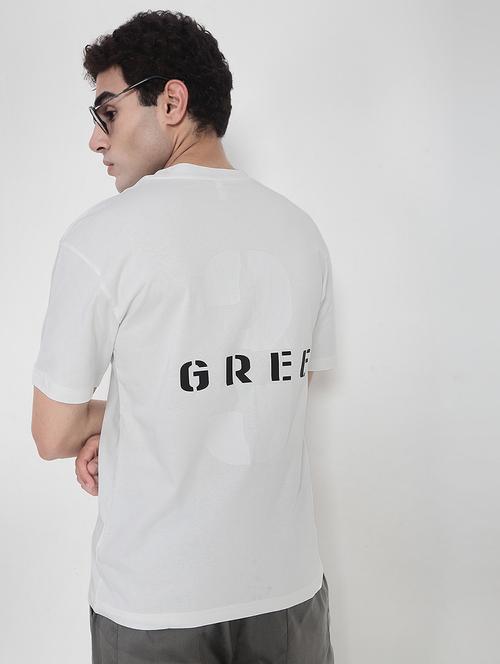 men printed short sleeves loose fit t-shirt - 21923928 - Standard Image - 0