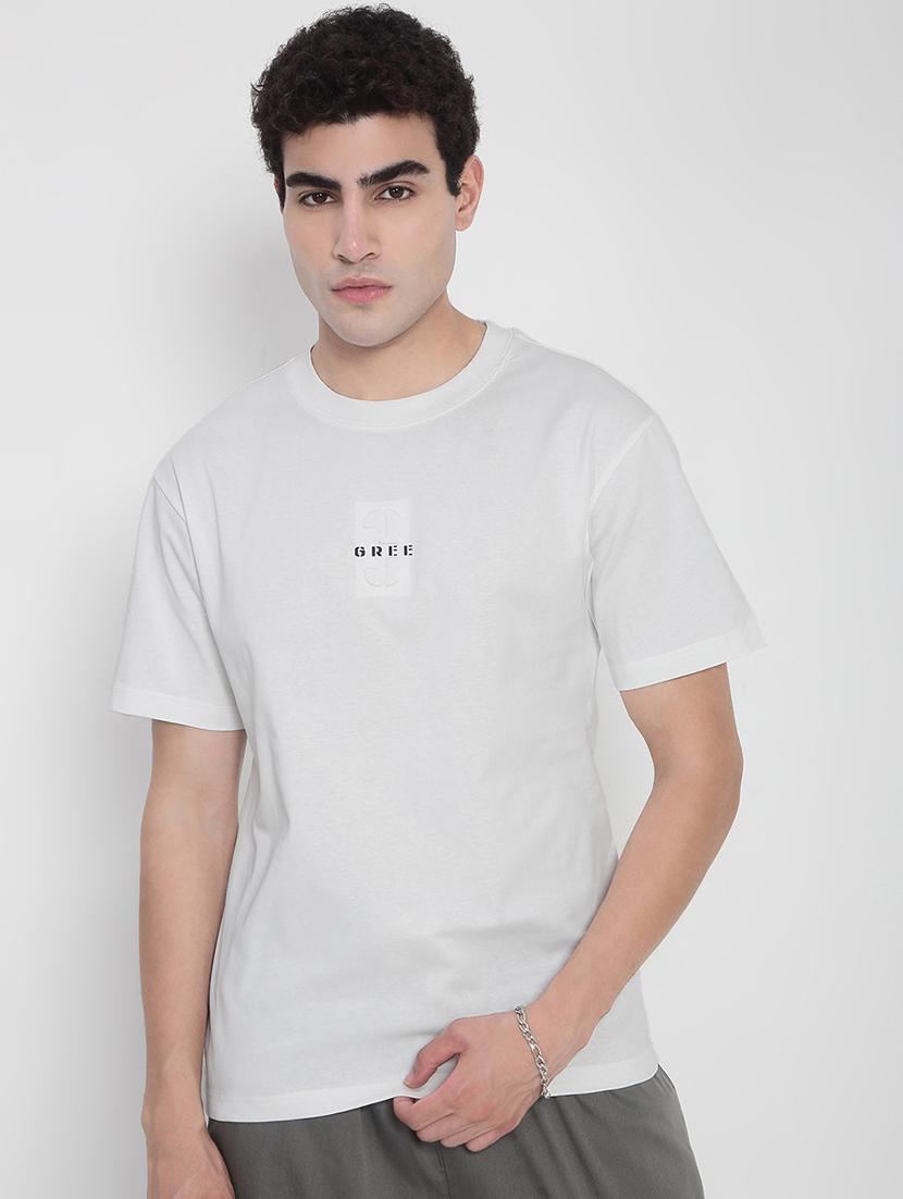 men printed short sleeves loose fit t-shirt - 21923928 - Standard Image - 1