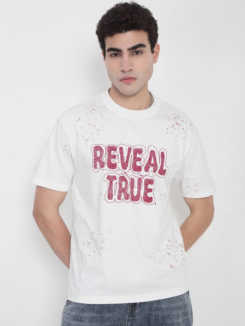 men printed short sleeves regular fit t-shirt - 21923930 -  Standard Image - 1
