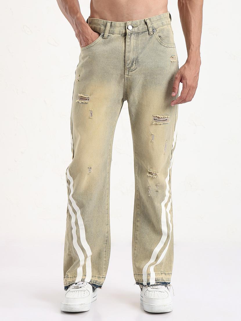 men distressed mid rise baggy jean - 21923939 -  Standard Image - 1