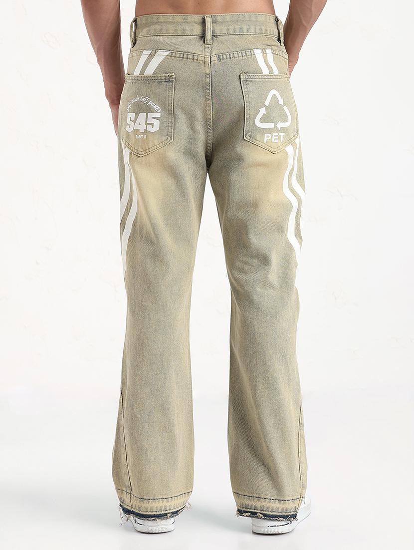 men distressed mid rise baggy jean - 21923939 - Standard Image - 4