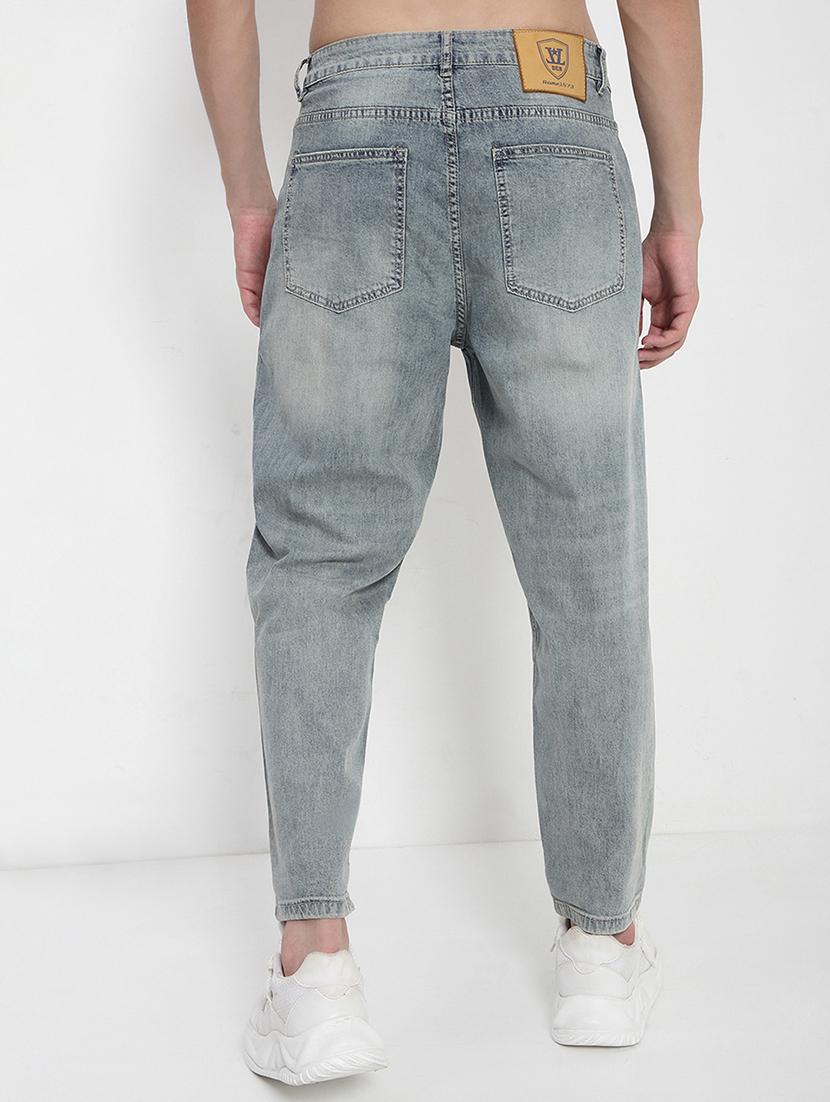 men distressed mid rise straight fit jean - 21923951 - Standard Image - 4