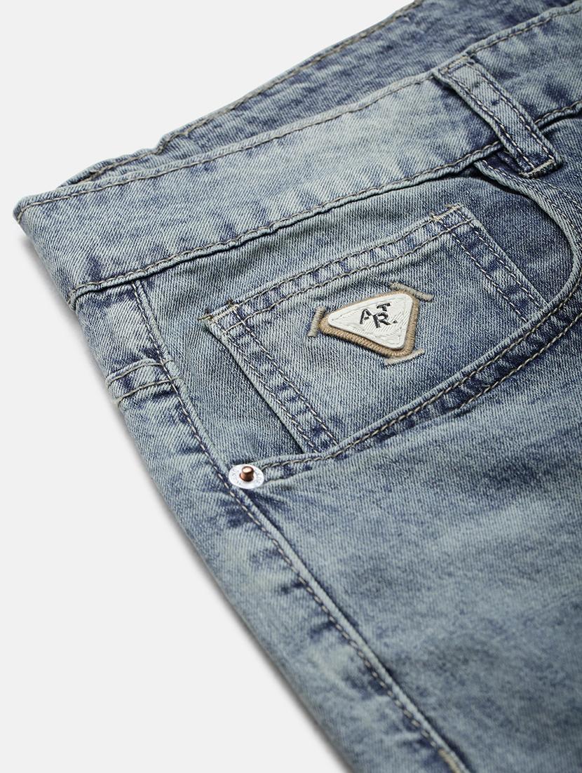 men distressed mid rise straight fit jean - 21923951 - Standard Image - 6
