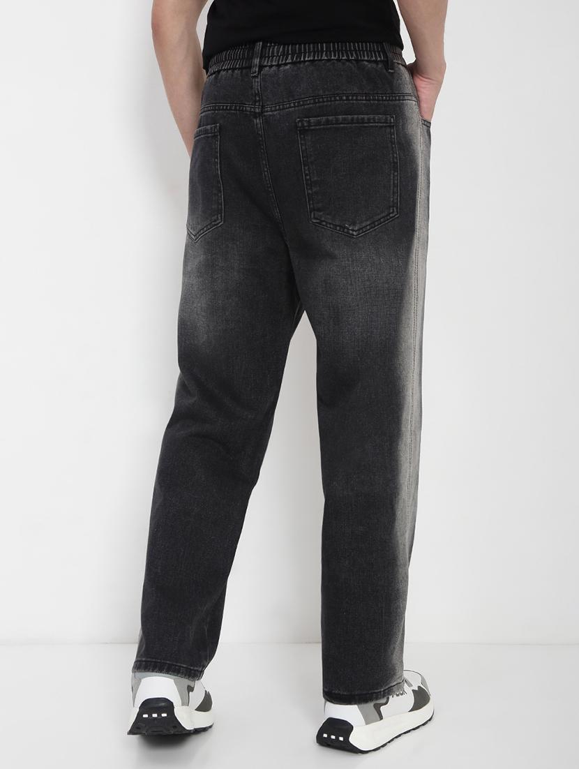 men solid mid rise straight fit jean - 21923954 - Standard Image - 4
