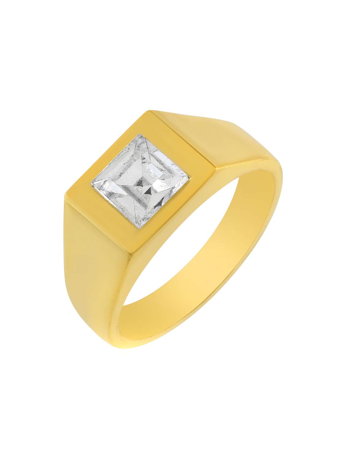 brass gold imitation finger ring - 21924065 -  Standard Image - 1