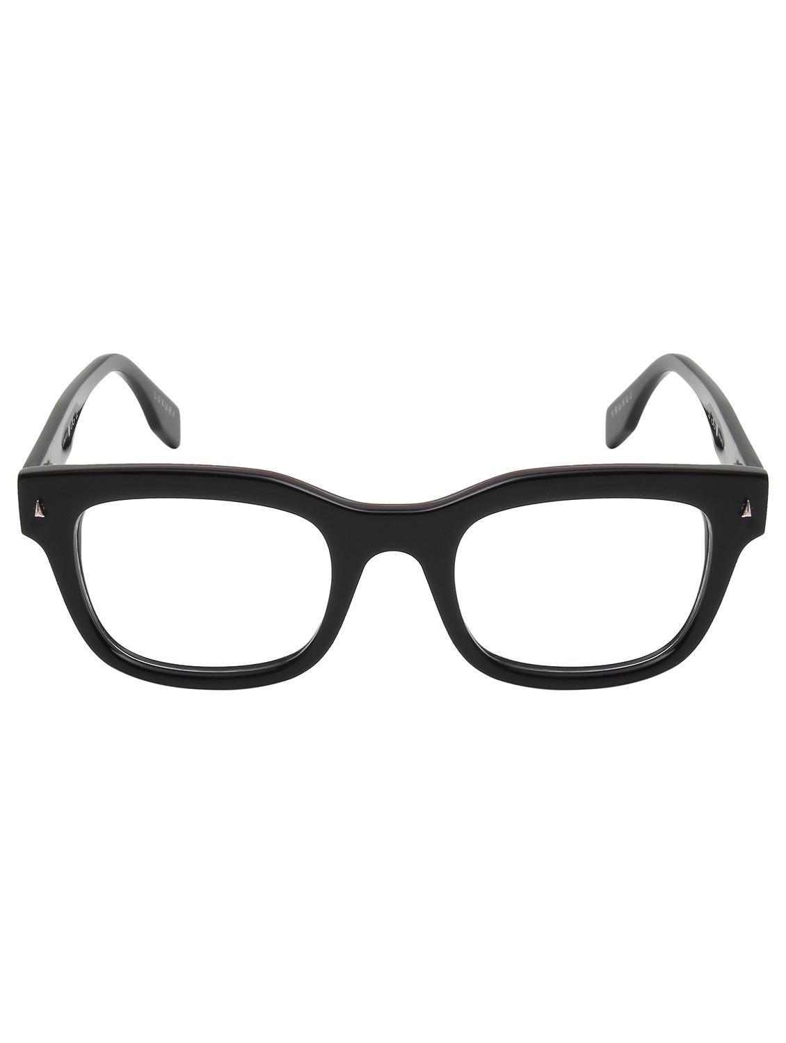 ted smith black wayfarer premium italian acetate frames for unisex - 21924269 - Standard Image - 1