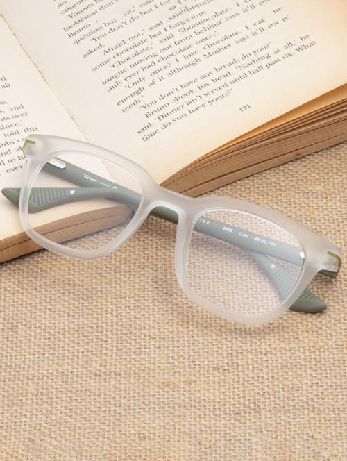 ted smith white square tr90 frames for unisex - 21924326 -  Standard Image - 0