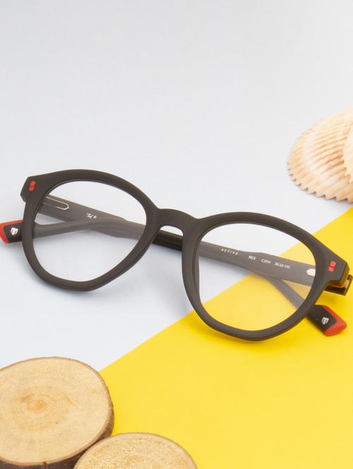 ted smith black round tr90 frames for unisex - 21924334 - Standard Image - 0