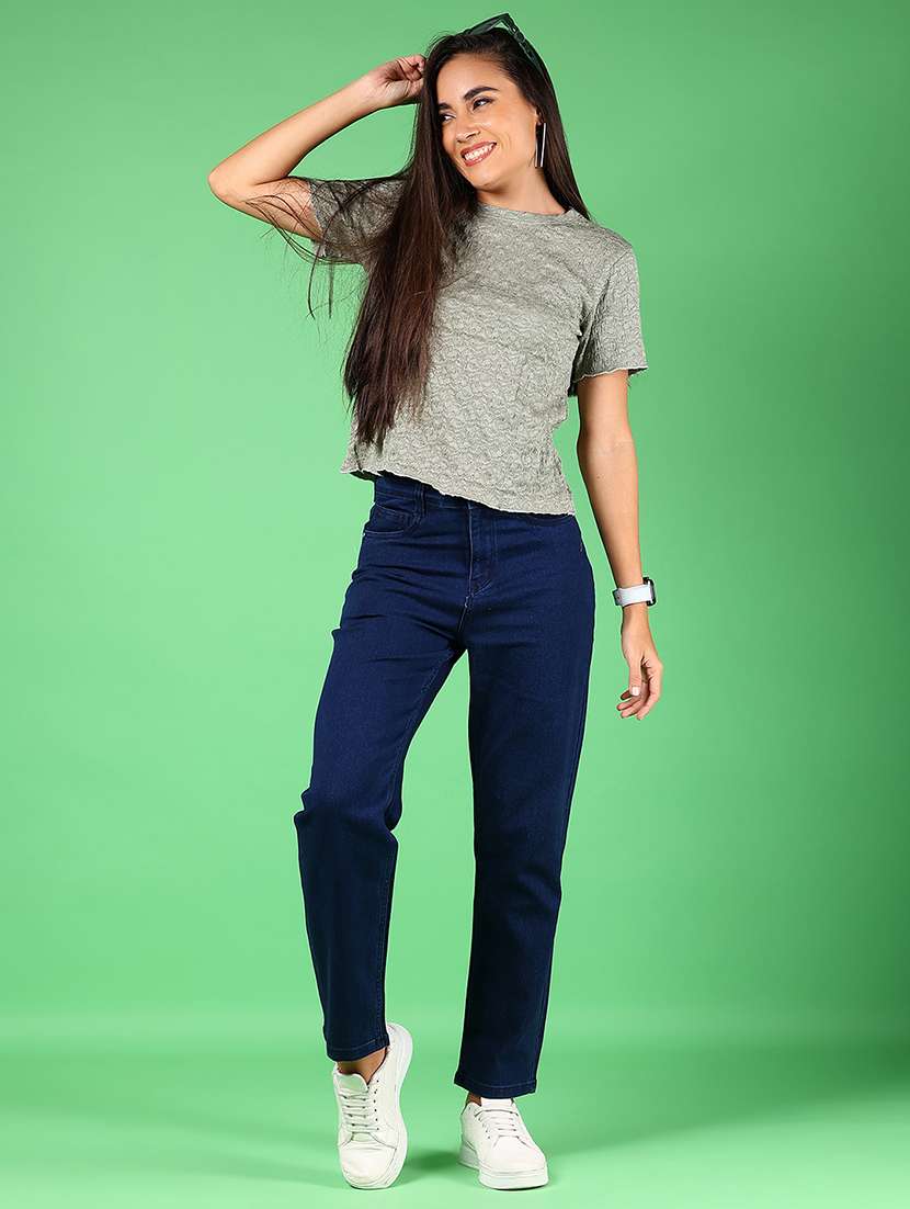women self designed short sleeves top - 21924536 - Standard Image - 4