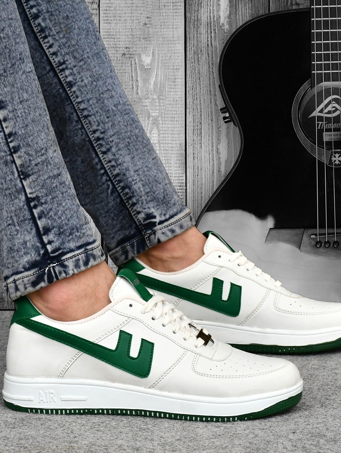 men white solid lace up sneaker - 21924667 -  Standard Image - 1