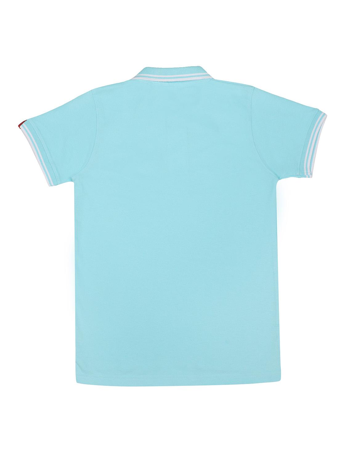 boys solid short sleeve polo t-shirt - 21924846 - Standard Image - 1