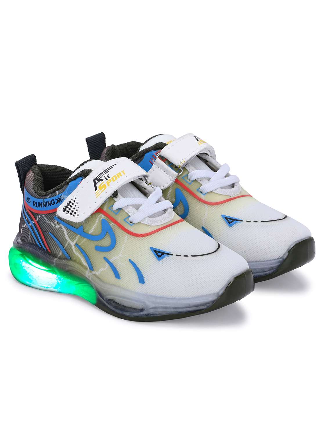 boys printed lace up sports shoe - 21925111 -  Standard Image - 1