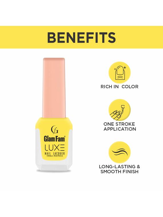 glam fam longlasting instant dry luxe nail lacquer - 21925244 -  Standard Image - 1
