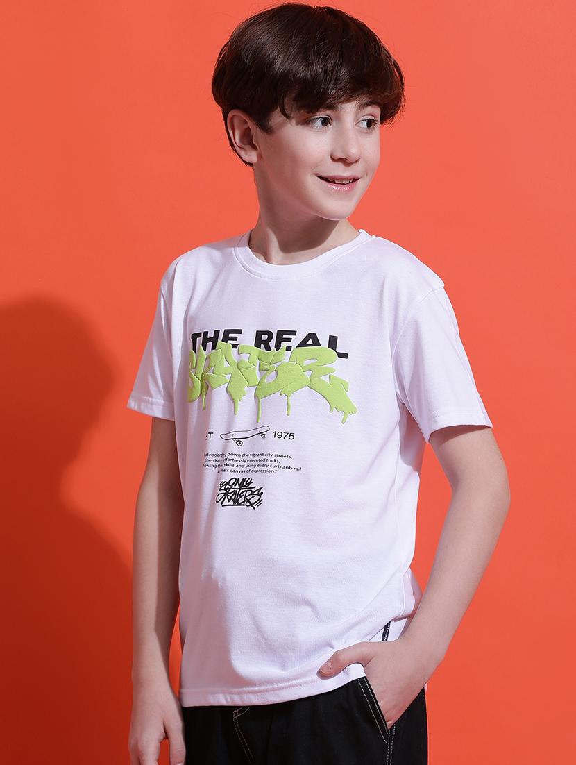 boys printed short sleeve regular fit t-shirt - 21925483 - Standard Image - 1