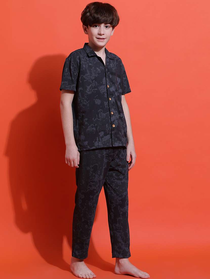 boys camouflage print nightwear pyjama set - 21925510 -  Standard Image - 1