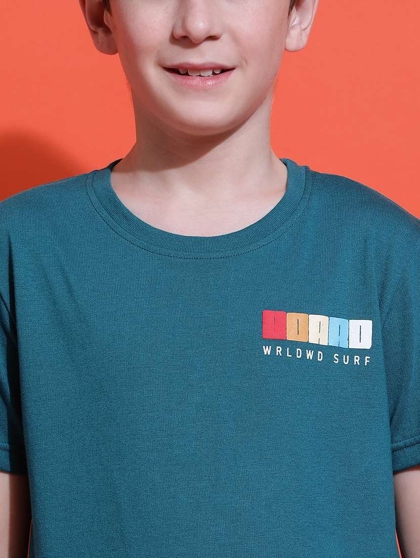 boys printed nightwear shorts set - 21925512 -  Standard Image - 4