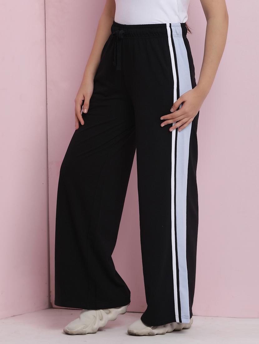 girls tapered high rise track pant - 21925726 - Standard Image - 1