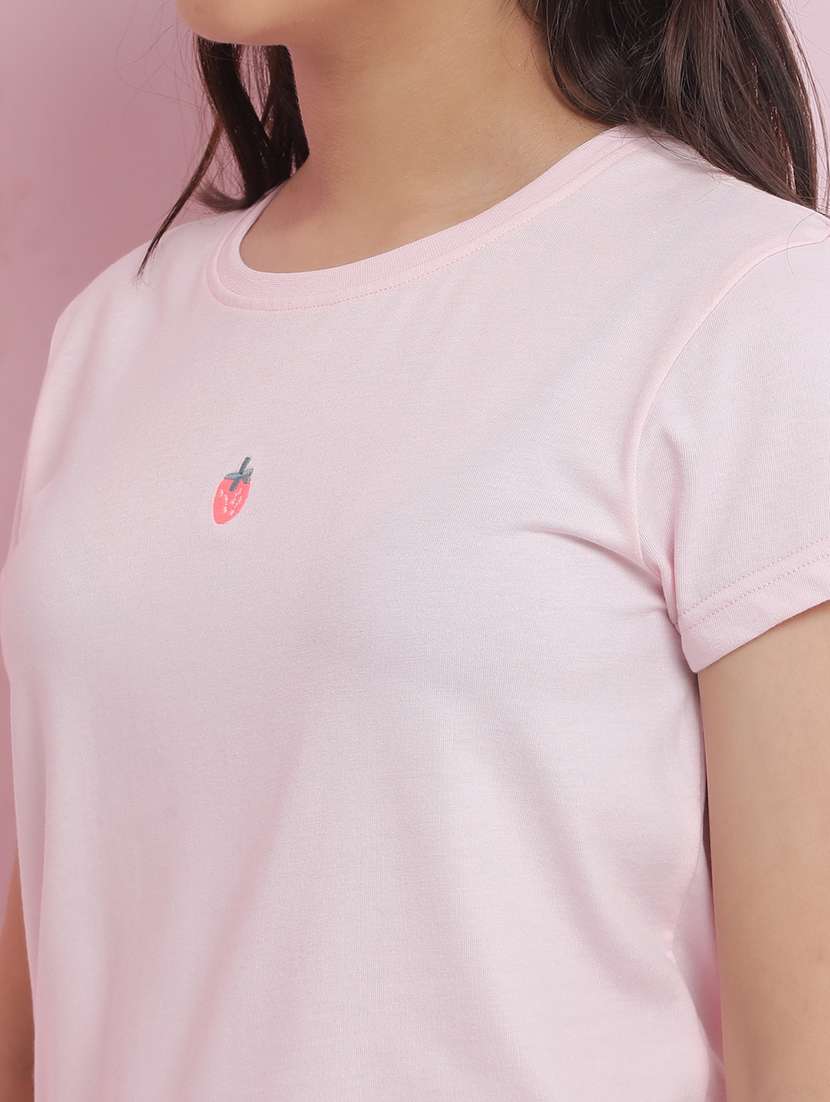 girls printed nightwear shorts set - 21925750 -  Standard Image - 4