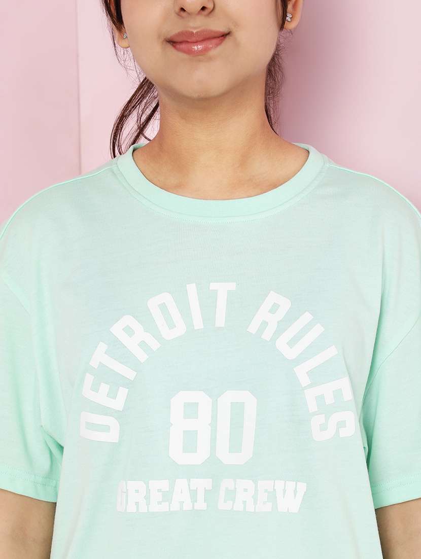 girls printed nightwear shorts set - 21925833 -  Standard Image - 6