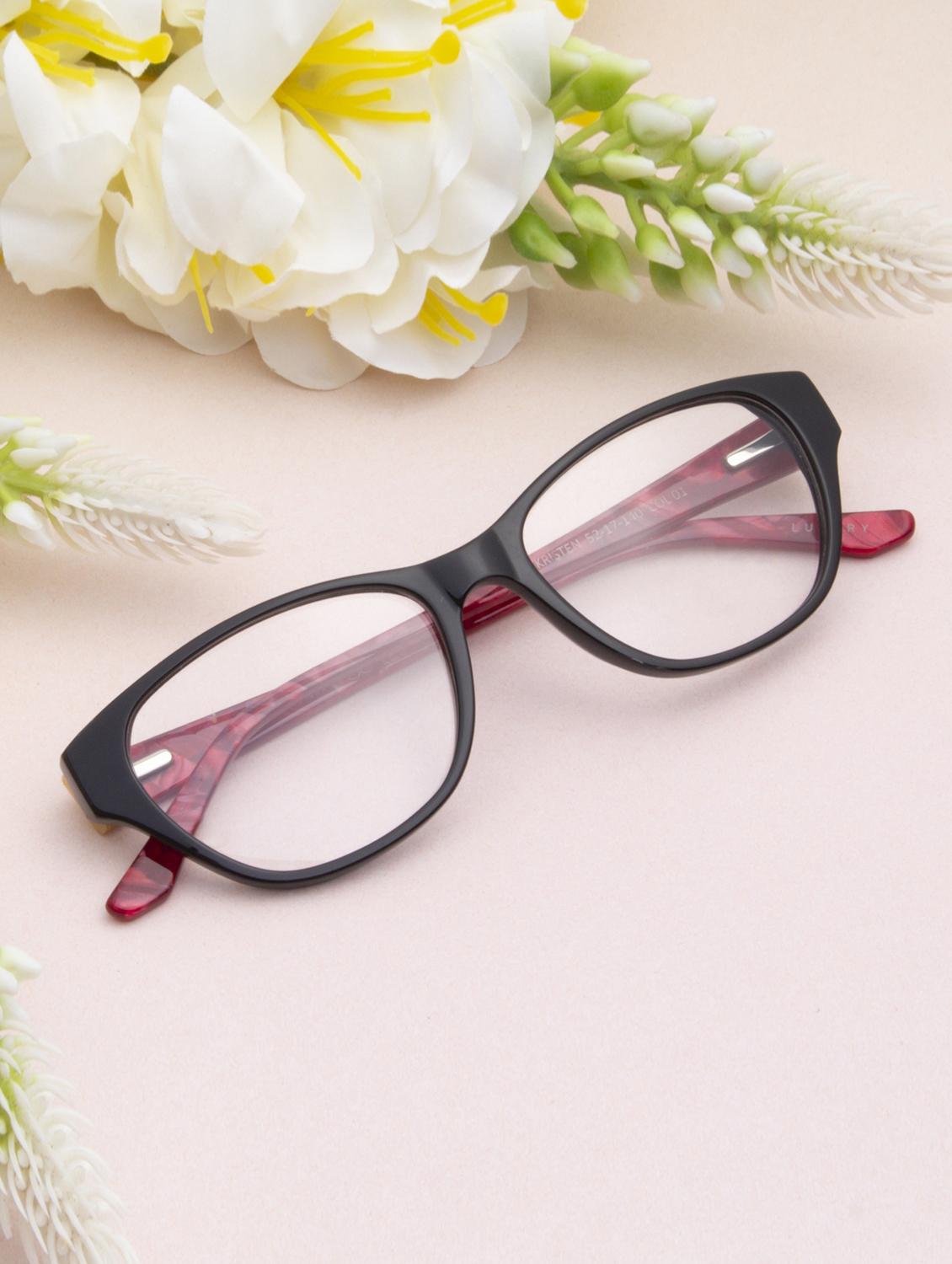 ted smith black cat eye premium italian acetate frames for women - 21925837 - Zoom Image - 0
