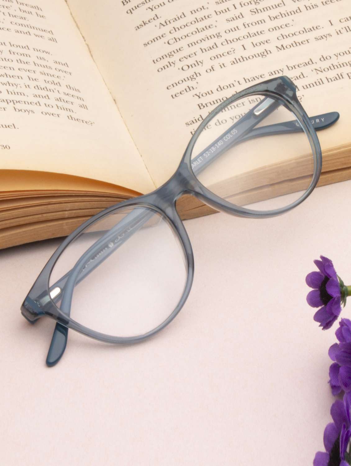 ted smith blue cat eye premium italian acetate frames for women - 21925847 - Zoom Image - 0