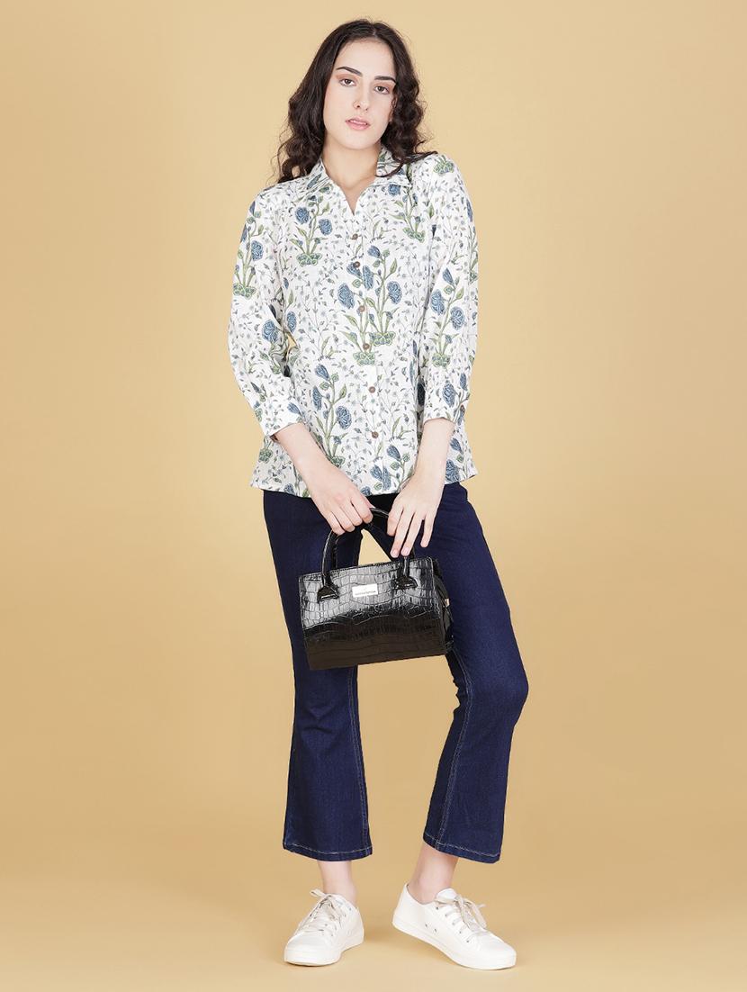 women solid mid rise bootcut jean - 21926230 - Standard Image - 4