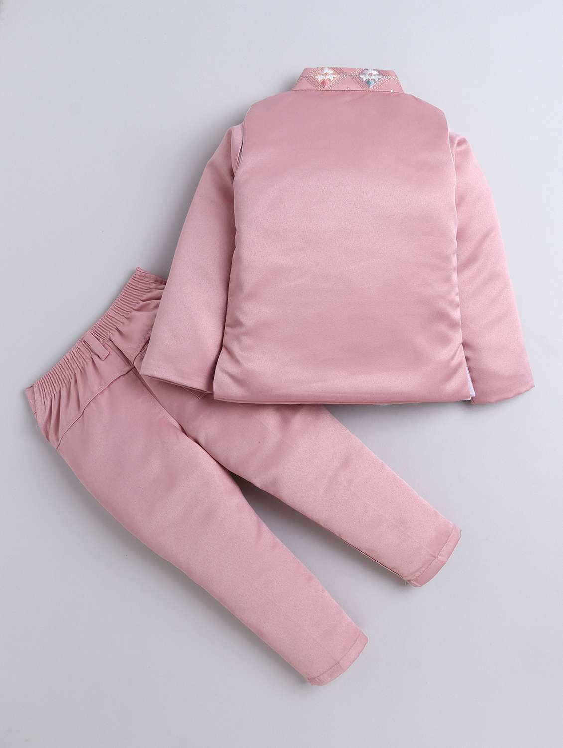 boys embroidered sherwani set with jacket - 21926686 -  Standard Image - 1