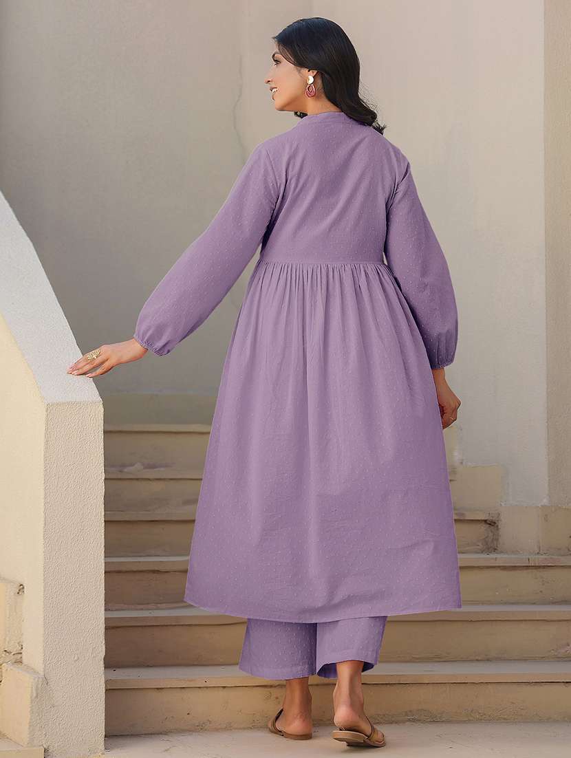 women self design maternity wear kurta palazzo set - 21926830 - Standard Image - 4
