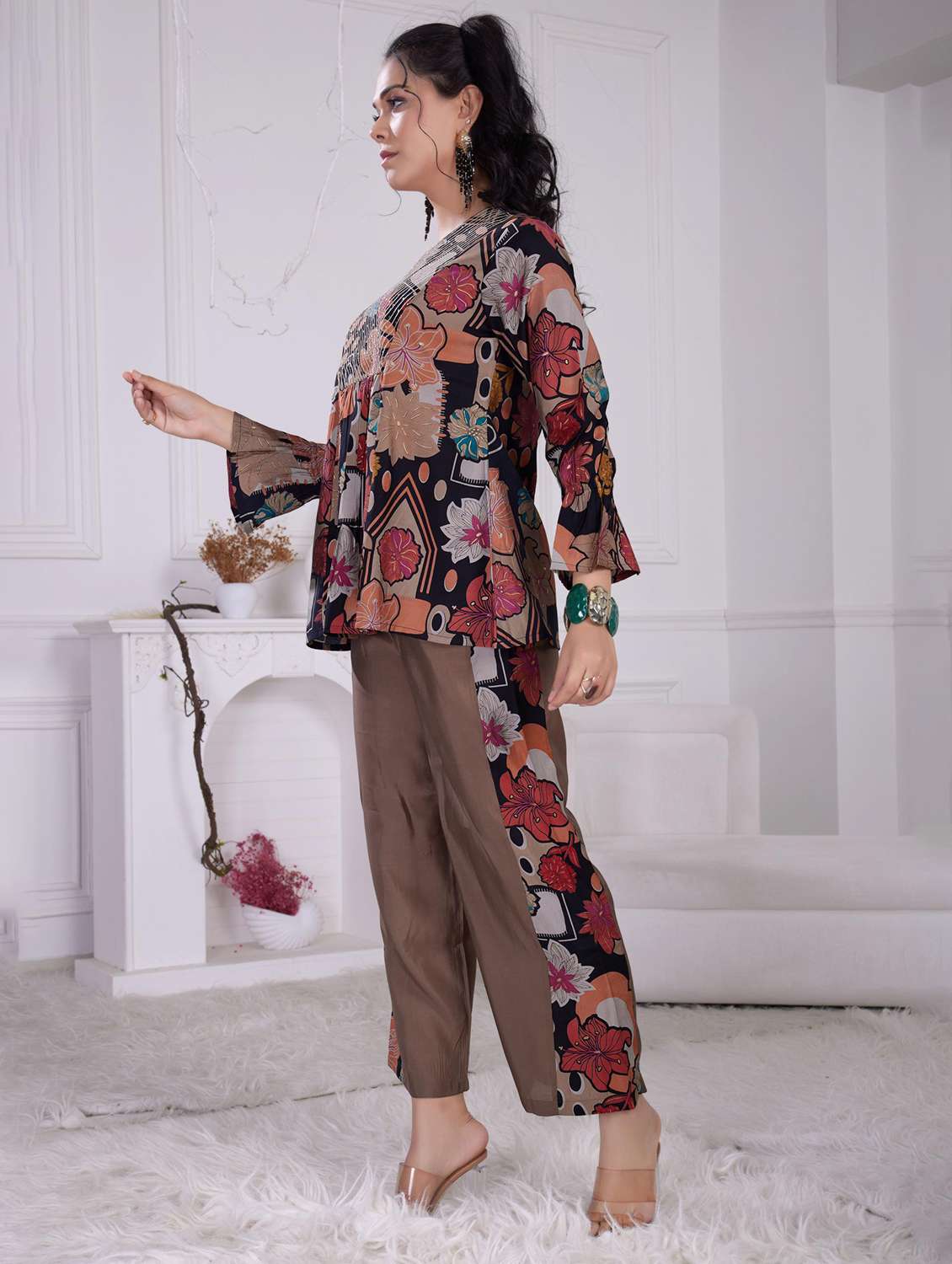 black modal coord set - 21927946 - Standard Image - 1