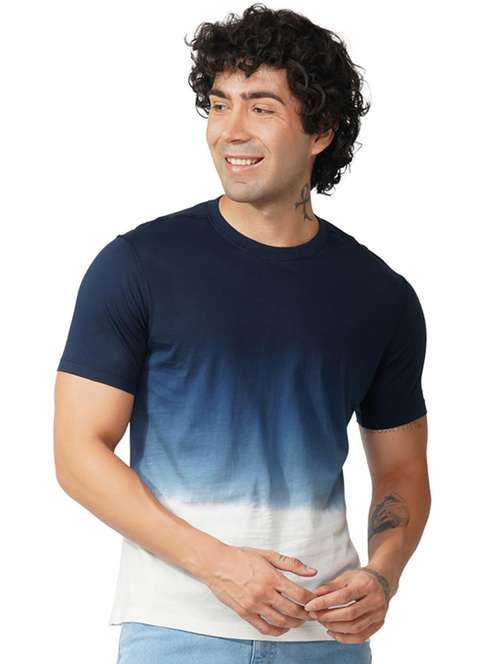 men printed short sleeves regular fit t-shirt - 21928051 - Standard Image - 0