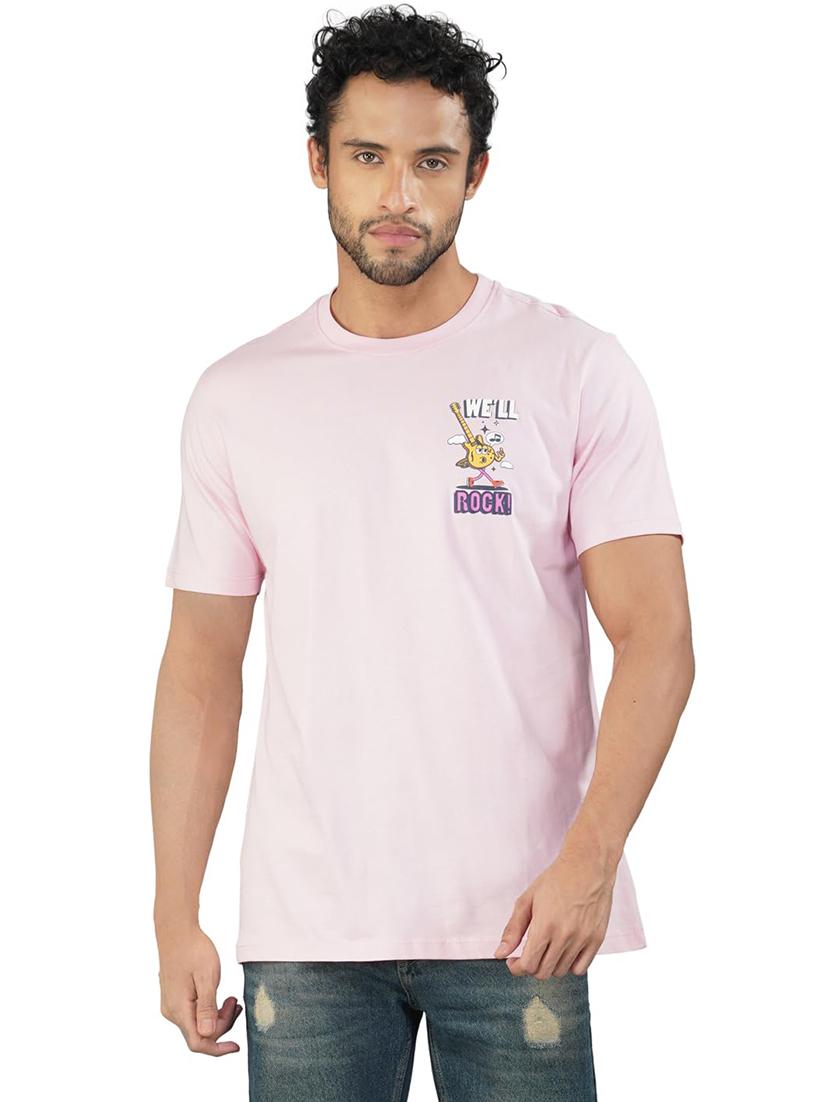 men printed short sleeves regular fit t-shirt - 21928062 - Standard Image - 1