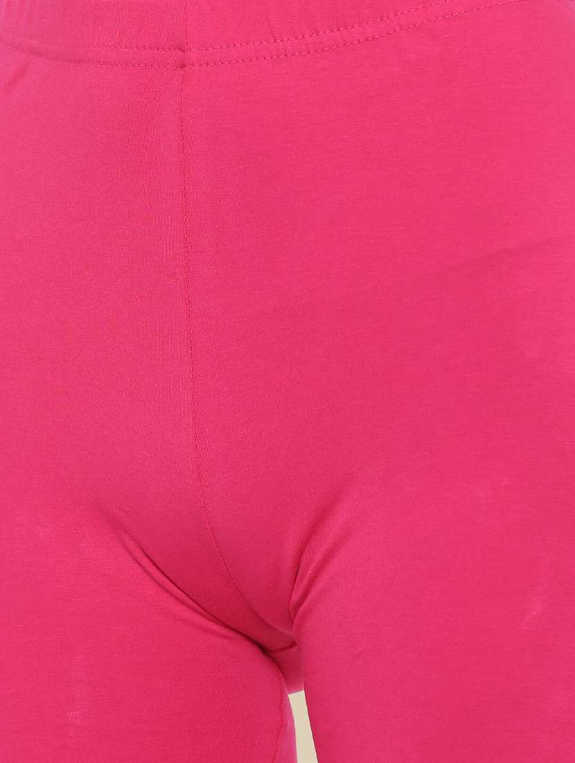 women solid mid rise ankle length legging - 21930306 -  Standard Image - 4