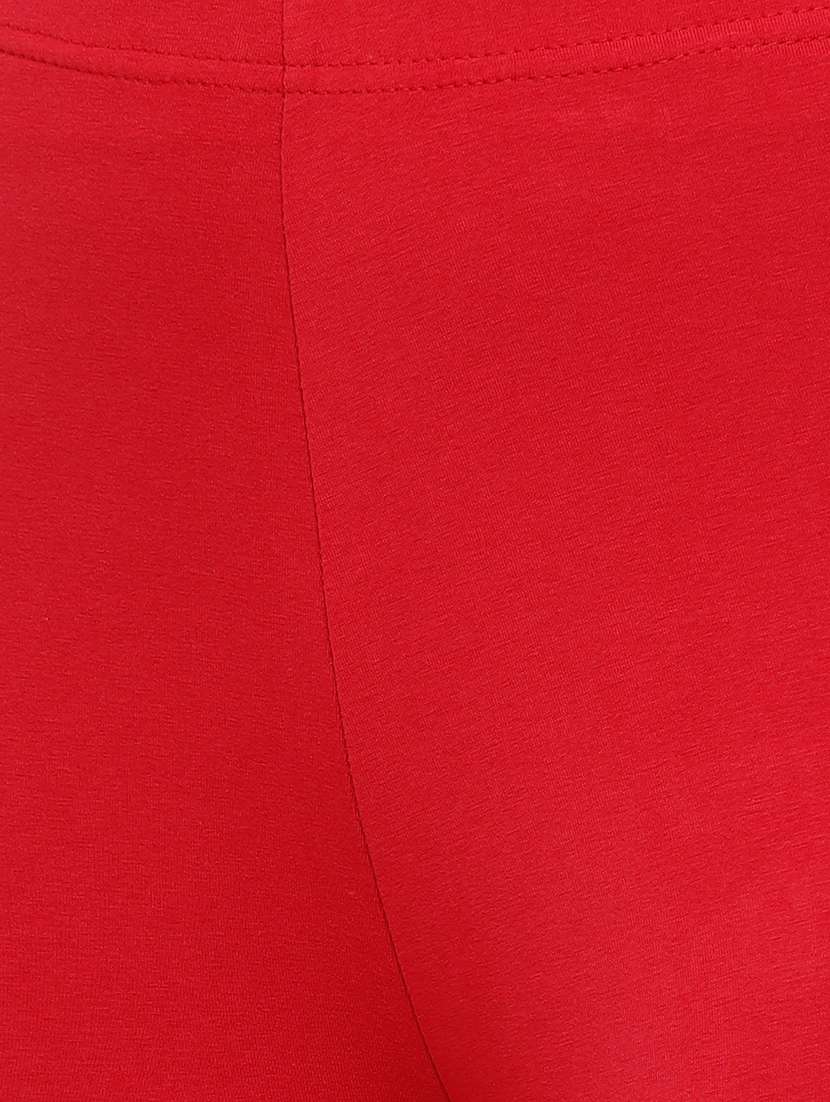 women solid mid rise ankle length legging - 21930328 -  Standard Image - 4