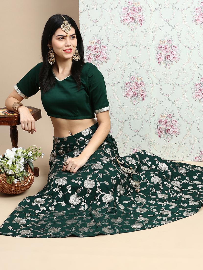 women foil printed mid rise flared skirt - 21930427 - Standard Image - 4