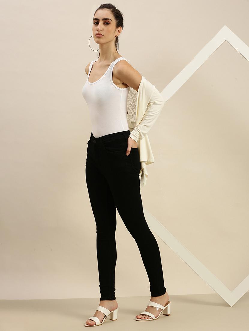 women solid sleeveless tank top - 21930453 - Standard Image - 4