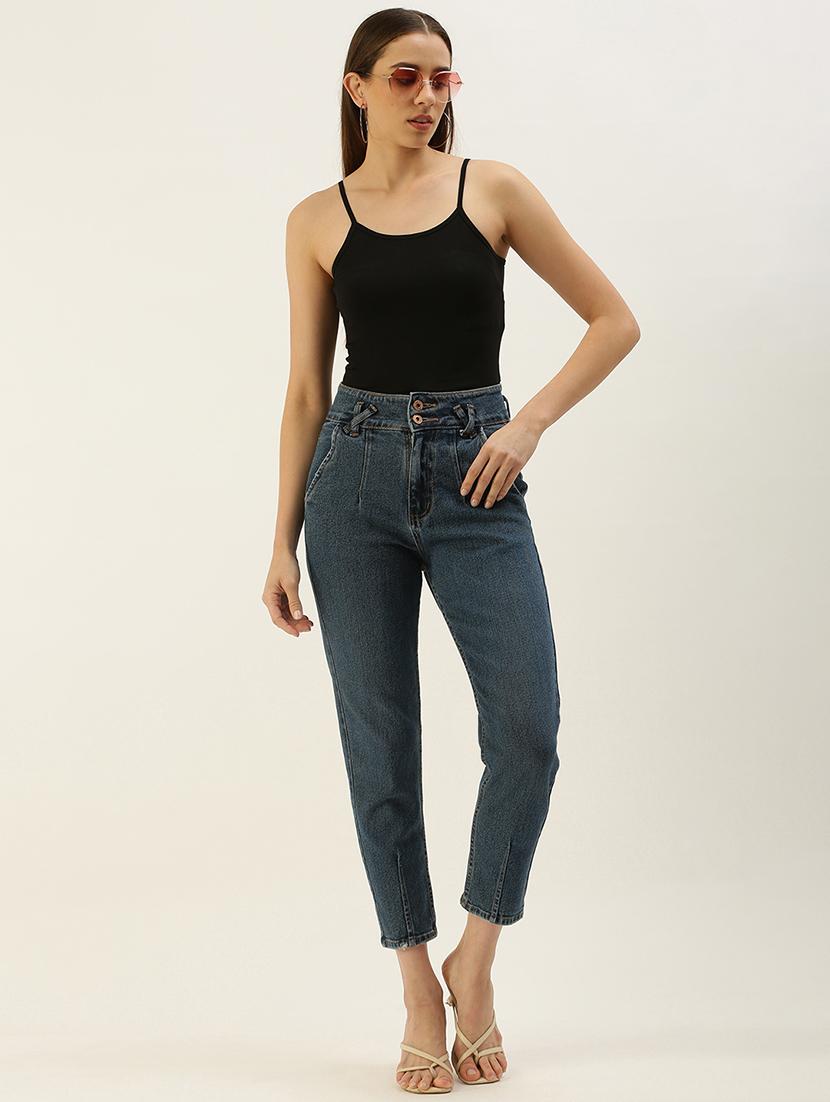 women solid shoulder strap tank top - 21930454 - Standard Image - 4