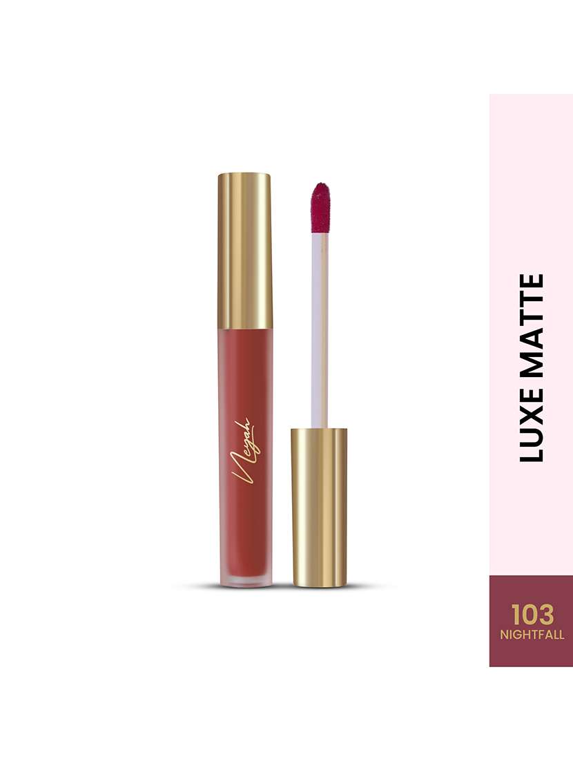 neyah luxe matte liquid lipstick (nightfall) - 21930461 -  Standard Image - 1