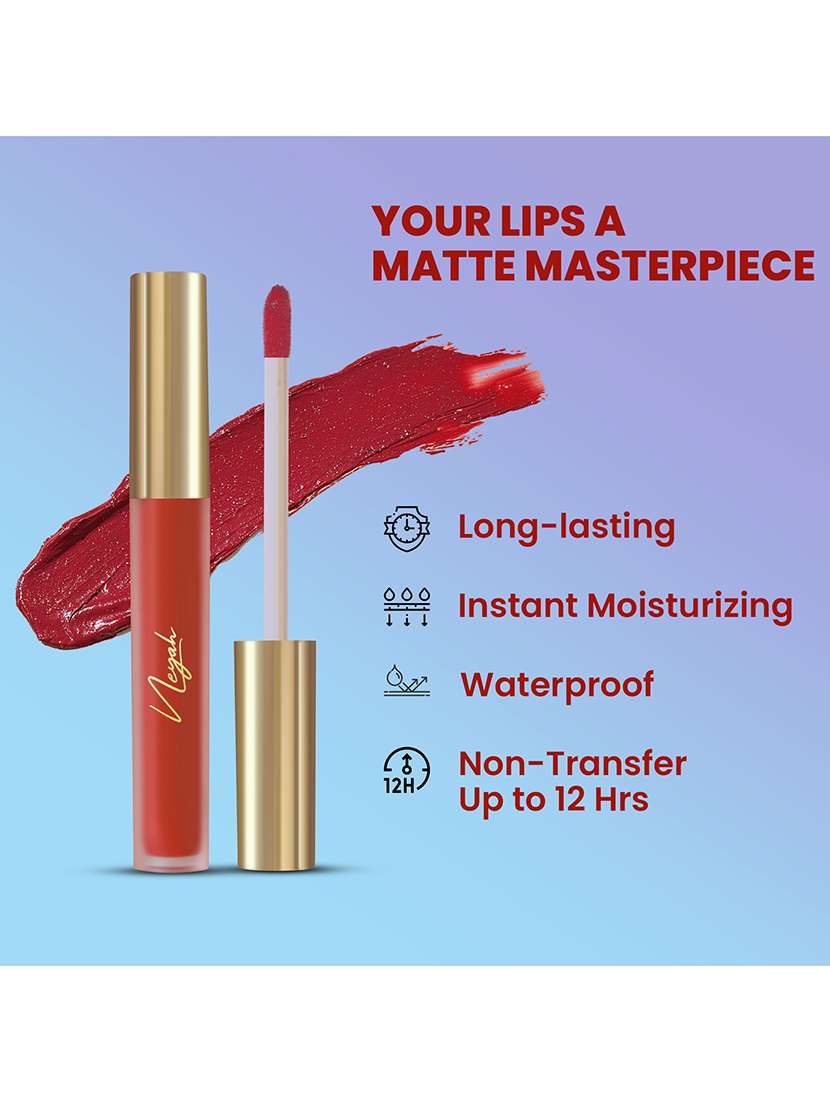 neyah luxe matte liquid lipstick (icon) - 21930470 -  Standard Image - 4