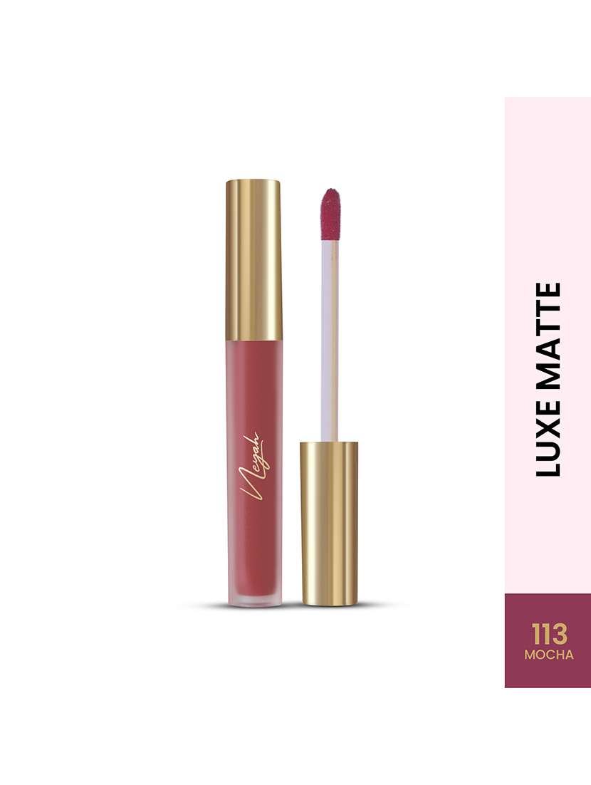 neyah luxe matte liquid lipstick (mucha) - 21930471 -  Standard Image - 1