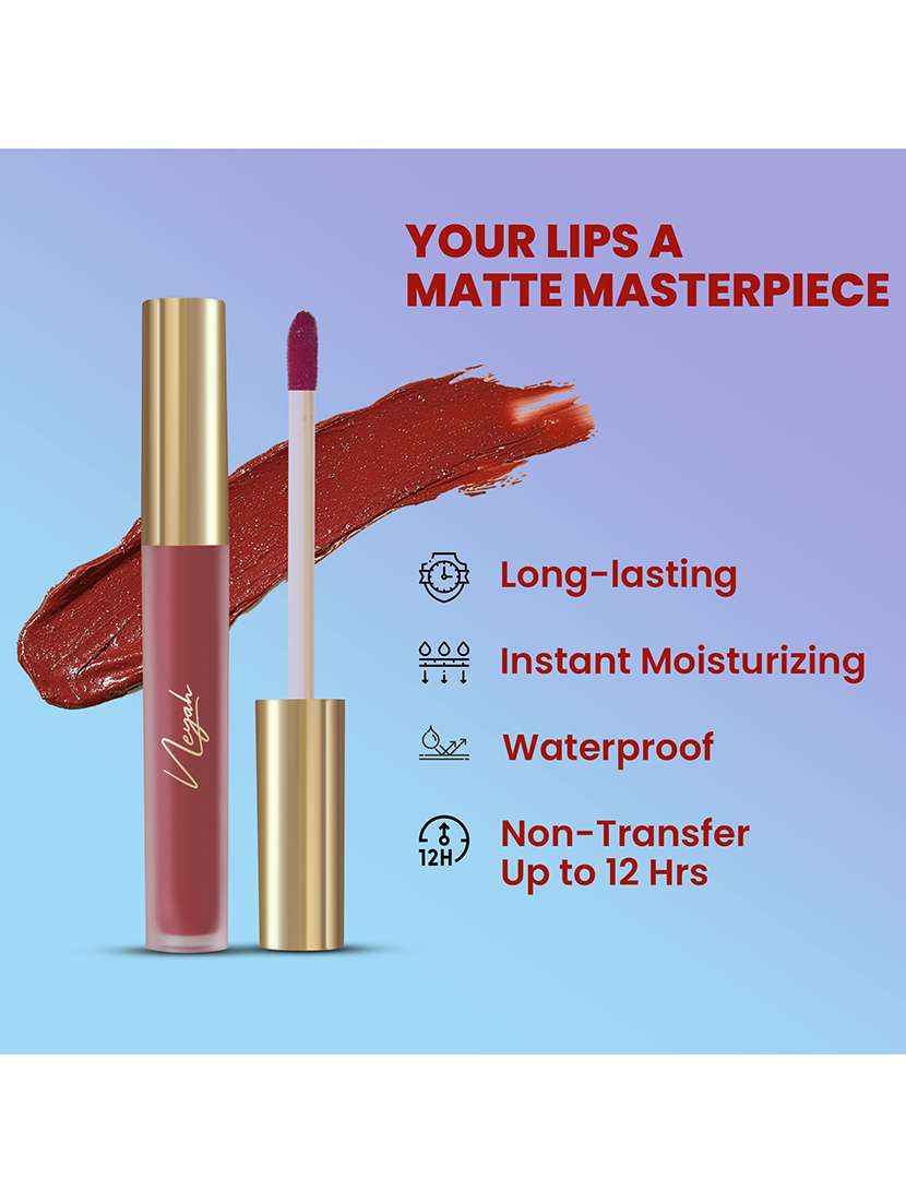 neyah luxe matte liquid lipstick (victoria) - 21930476 -  Standard Image - 4
