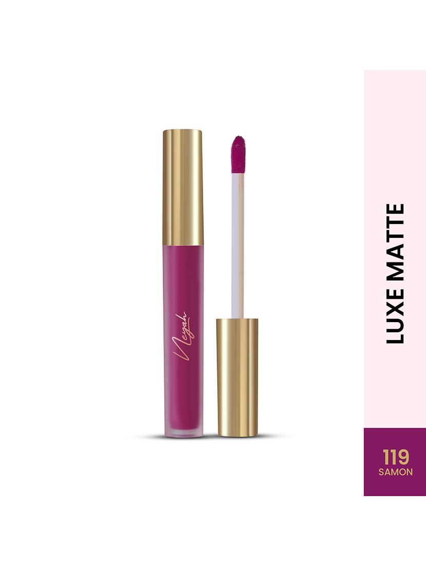 neyah luxe matte liquid lipstick (samon) - 21930477 - Standard Image - 1