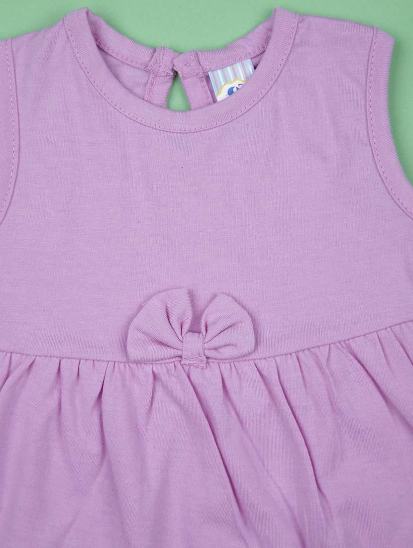 kids pack of 3 printed round neck frock - 21930523 -  Standard Image - 4