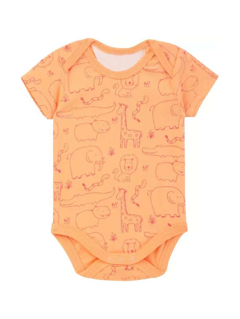 kids printed round neck onesies