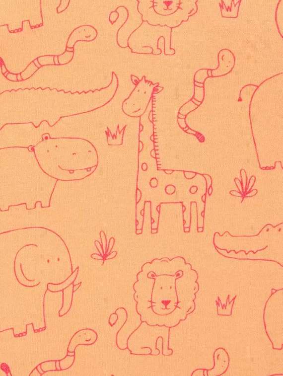 kids printed round neck onesies - 21930650 -  Standard Image - 4