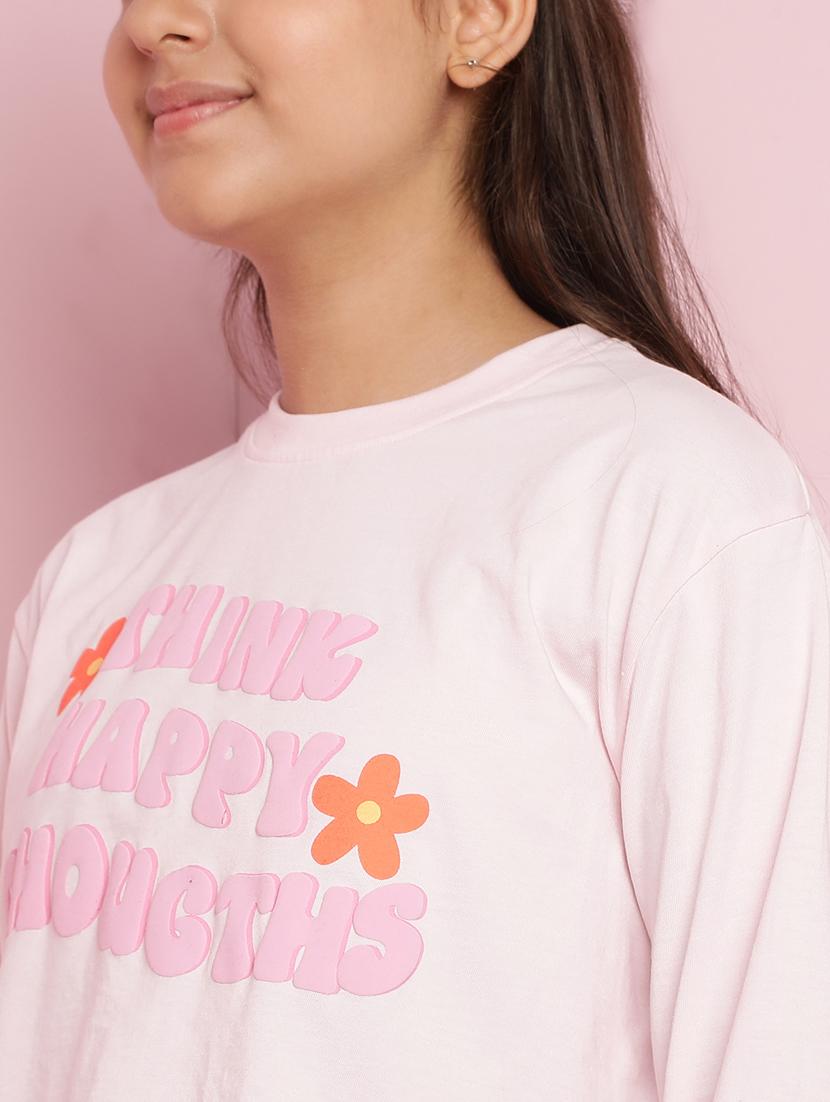 girls printed long sleeve pyjama set nightwear - 21930670 - Standard Image - 4