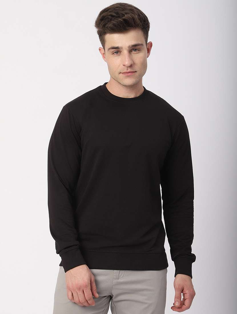 men pack of 2 solid long sleeves sweatshirt - 21930739 - Standard Image - 1