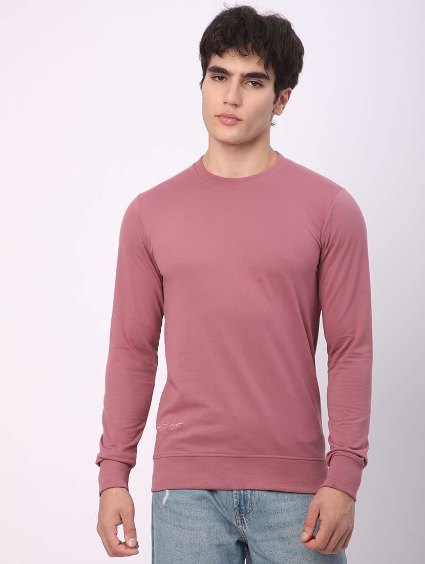 men pack of 2 solid long sleeves sweatshirt - 21930741 - Standard Image - 1
